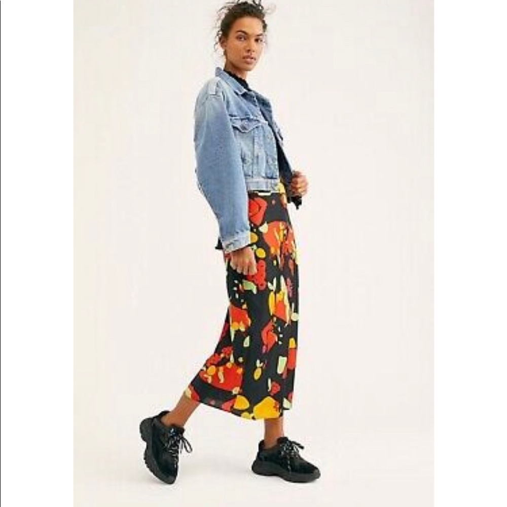 Free People Normani Bias Skirt